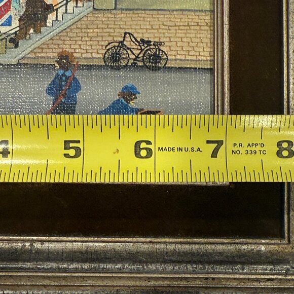 Bin Kashiwa Original Oil Painting Paris Montmartre Neighborhood Signed Framed - Picture 12 of 15